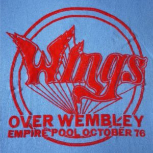 WINGS Vintage 1976 UK Tour T-Shirt