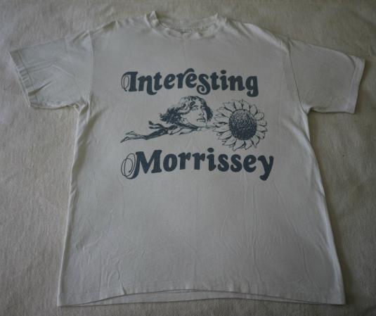MORRISSEY vintage 1989 t-shirt