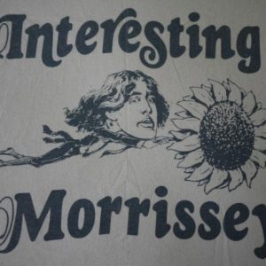 MORRISSEY vintage 1989 t-shirt