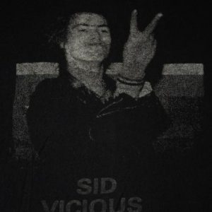 SID VICIOUS Vintage 1979 T-Shirt SEX PISTOLS