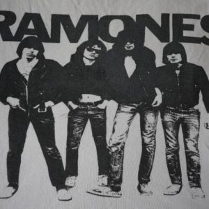 RAMONES Vintage 1970s T-Shirt