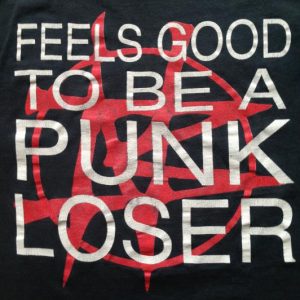 Vintage 1994 Nailbomb 'Feels Good to be a Punk Loser' tee