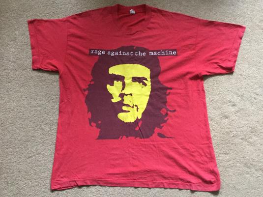 Vintage 90s Che Guevara Big Logo Double Sided T-Shirt - Men's XL Vtg 90s