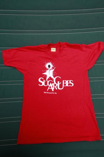 Rare, vintage promo only Sugarcubes t-shirt
