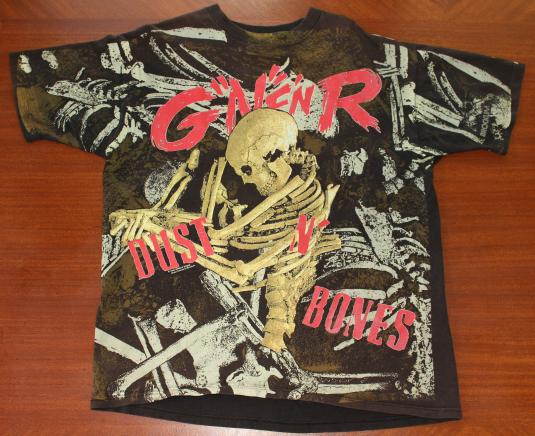 Guns Nâ€™ Roses 1992 Dust Nâ€™ Bones vintage t-shirt XL