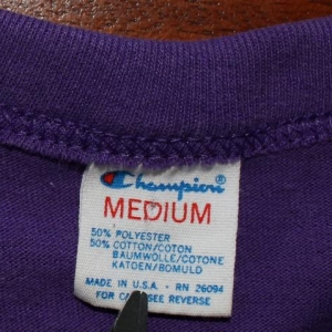 Minnesota Vikings vintage purple Champion t-shirt M/S