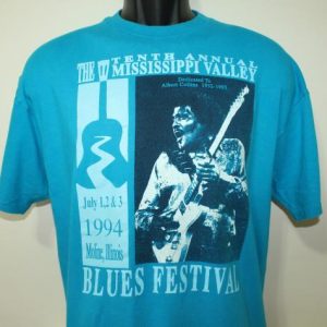 Blues Festival Albert Collins vtg t-shirt Large