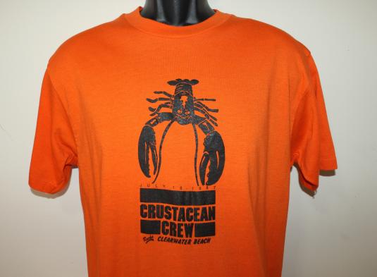 Crustacean Crew Clearwater Beach vintage t-shirt Large