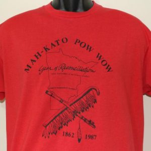 1987 Dakota Conflict anniversary vintage t-shirt XL