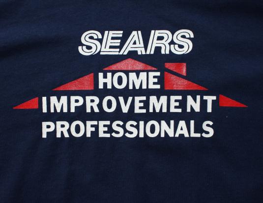Sears Home Improvement Professionals vintage t-shirt L