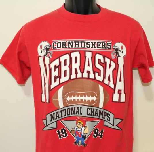 Nebraska Cornhuskers 1994 National Champs vtg t-shirt M/S