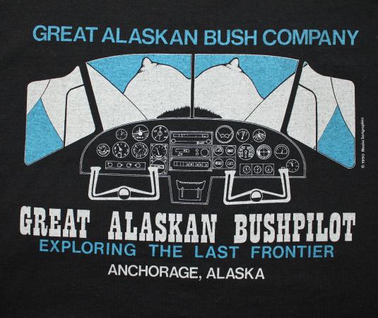 Great Alaskan Bush Company strip club vintage t-shirt L