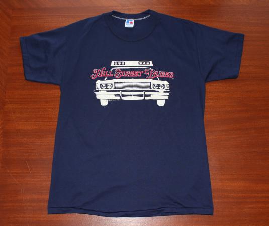 Hill Street Blues 1989 vintage navy blue t-shirt S/M