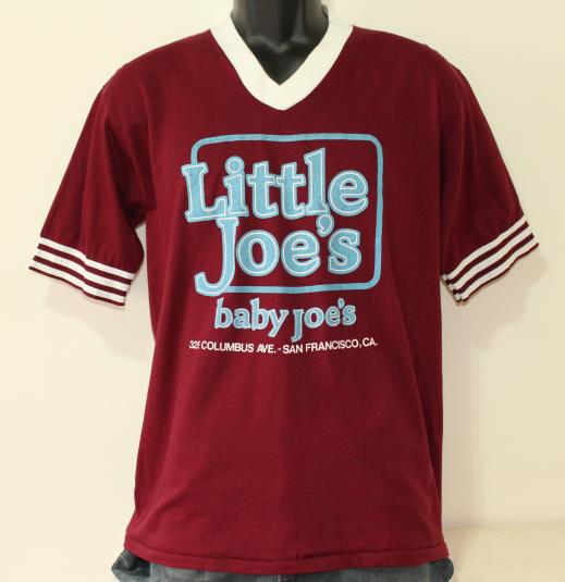 Little Joe’s San Francisco vintage maroon t-shirt Large/Med