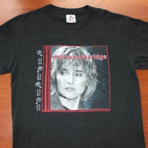 Melissa Etheridge On Tour vintage 1990s black t-shirt Large