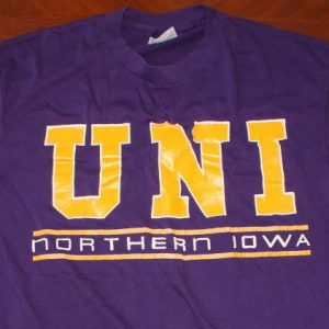 UNI Northern Iowa Panthers vintage t-shirt L