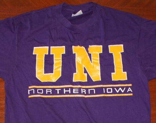 UNI Northern Iowa Panthers vintage t-shirt L