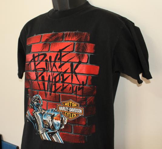 Harley Davidson Daytona Beach Bike Week 1994 vtg t-shirt M