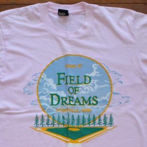 Field of Dreams 1989 vintage pink t-shirt Medium/Large