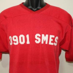 3901 SMES Air Force Missileers #1 vtg jersey shirt Tall S/M