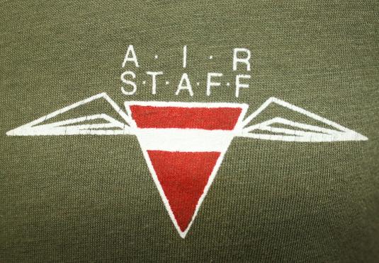 Air Staff vintage green Screen Stars t-shirt Small/XS