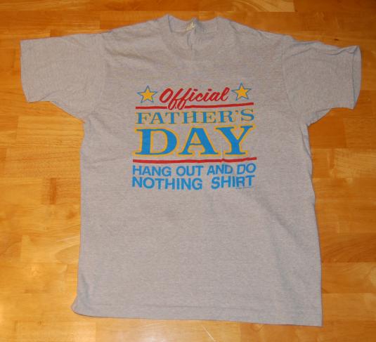 Official Fatherâ€™s Day vintage t-shirt Medium/Large