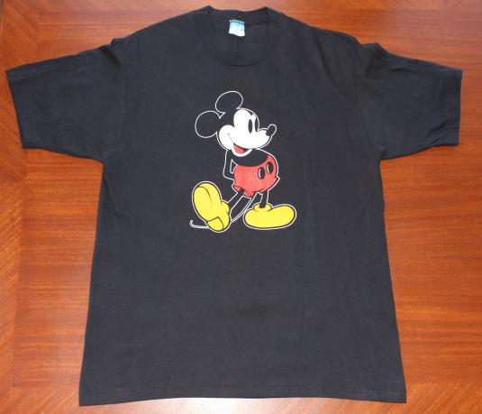 Mickey Mouse Authentic Disney vintage black t-shirt Medium