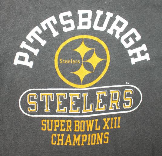 Pittsburgh Steelers Super Bowl Champions vtg t-shirt M/L