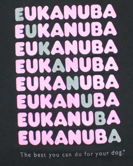 Eukanuba Dog Food vintage 1990s black t-shirt Medium/Large