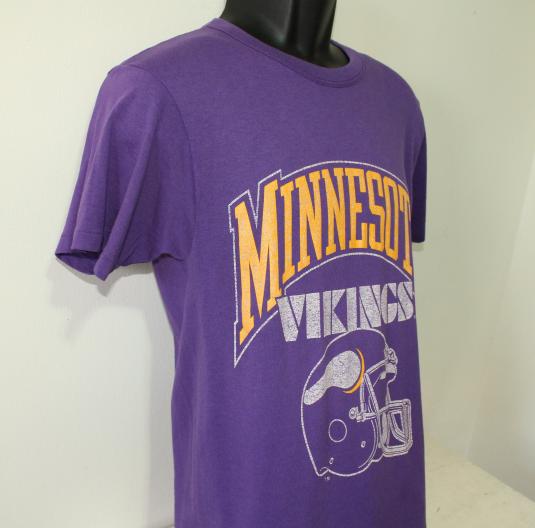 Minnesota Vikings vintage purple Champion t-shirt M/S
