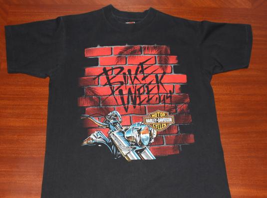 Harley Davidson Daytona Beach Bike Week 1994 vtg t-shirt M