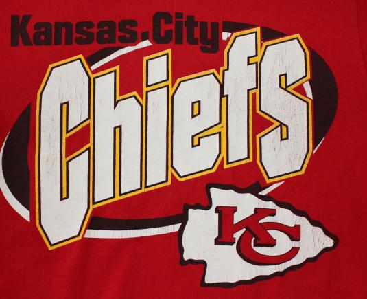 Kansas City Chiefs vintage Logo 7 t-shirt Medium