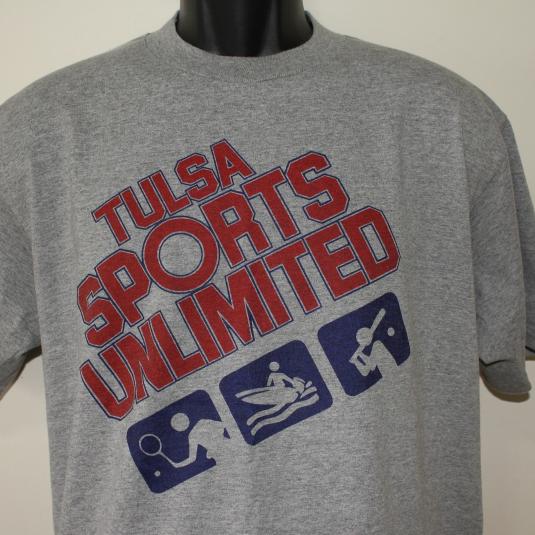 Tulsa Sports Unlimited vintage Jerzees t-shirt L/XL