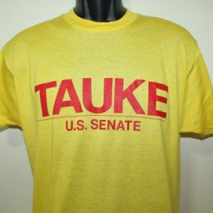 Tom Tauke US Senate Republican vtg Screen Stars t-shirt L