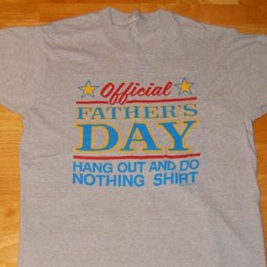 Official Fatherâ€™s Day vintage t-shirt Medium/Large