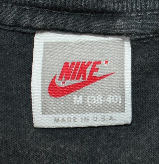 Michael Air Jordan Nike vintage black t-shirt M