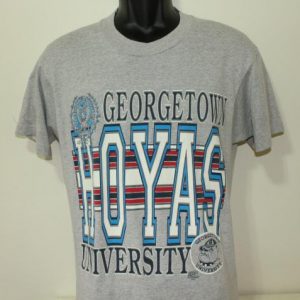 Georgetown Hoyas vintage gray t-shirt M/L