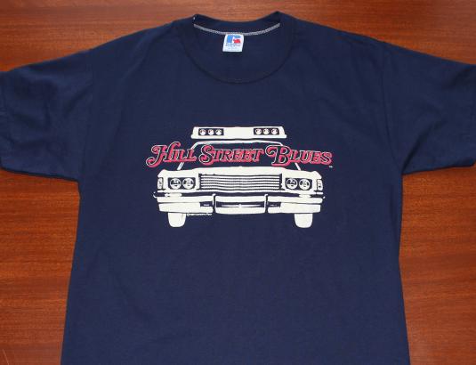 Hill Street Blues 1989 vintage navy blue t-shirt S/M