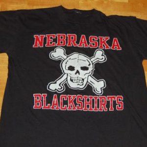 Nebraska Cornhuskers Blackshirts vintage tshirt L/XL