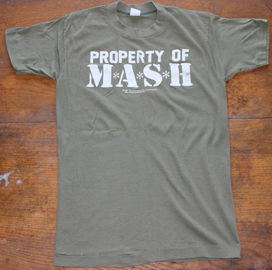 MASH movie 1981 vintage t-shirt Small