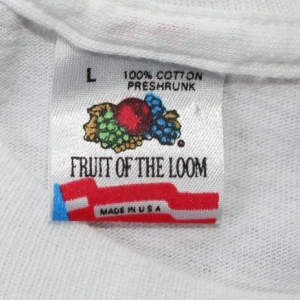 Vintage FRUIT OF THE LOOM T-Shirt Tags | Brand