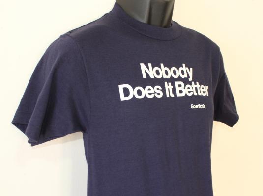 Nobody Does It Better Goerlichâ€™s Mufflers t-shirt Tall S