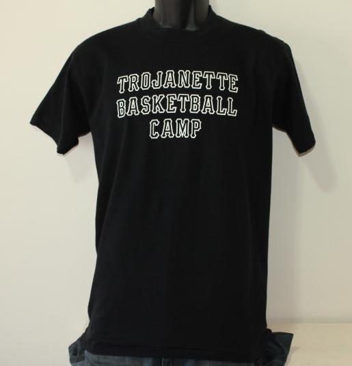 Trojanette Basketball Camp vintage Velva Sheen t-shirt L/M