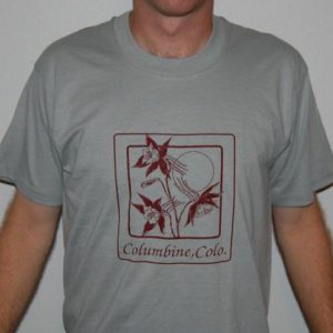 Columbine Colorado vintage t-shirt Large