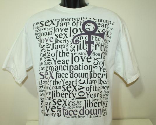 Prince Jam of the Year Tour 1997 1998 vtg t-shirt XL