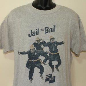 March of Dimes Jail and Bail vintage t-shirt Large/XL