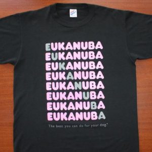 Eukanuba Dog Food vintage 1990s black t-shirt Medium/Large