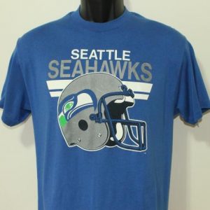 Seattle Seahawks NFL vintage blue t-shirt Medium