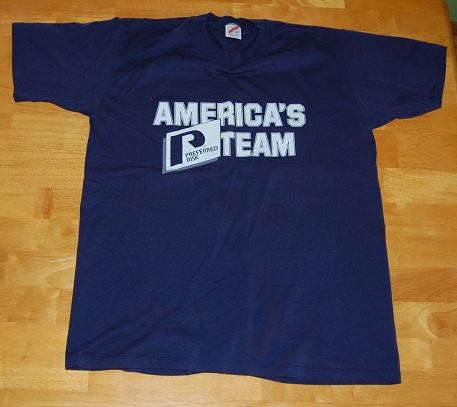 Americaâ€™s Team Preferred Risk vintage t-shirt Large
