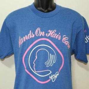 Hands On Hair Care by Elaine vintage t-shirt Large
